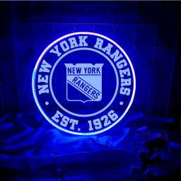 Ice Hockey New York Rangers Laser Signs