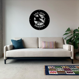 San Jose Sharks Ice Hockey Metal Signs