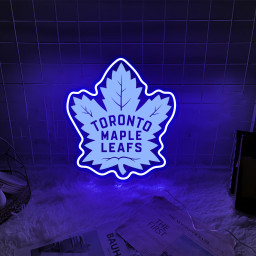 Toronto Maple Leafs Ice Hockey Laser Signs
