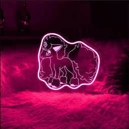 Ponyta Pokemon Laser Signs