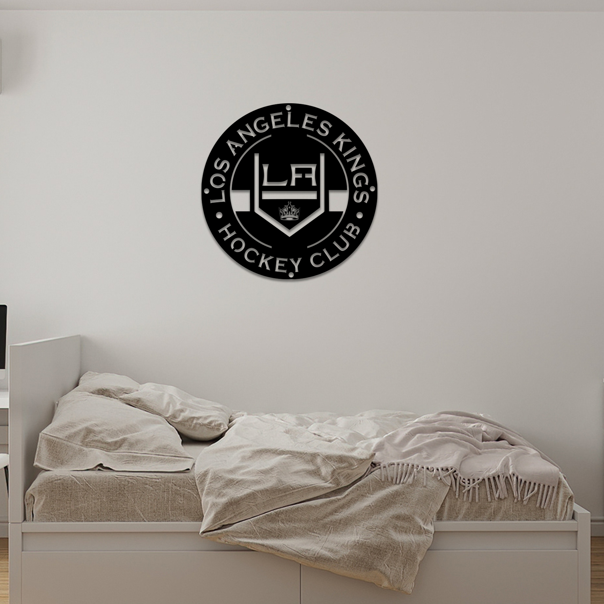 Los Angeles Kings Ice Hockey Metal Signs