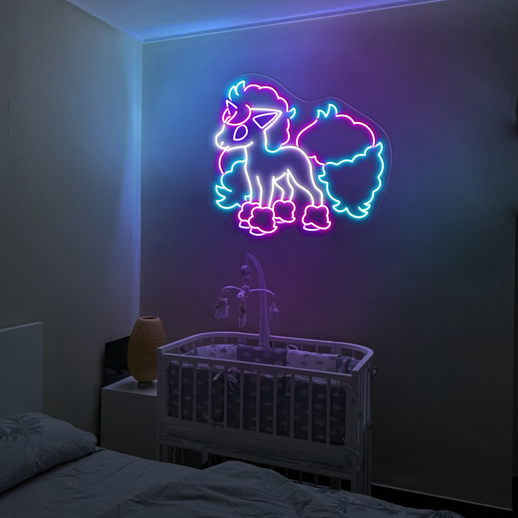 Ponyta Pokemon Neon Signs