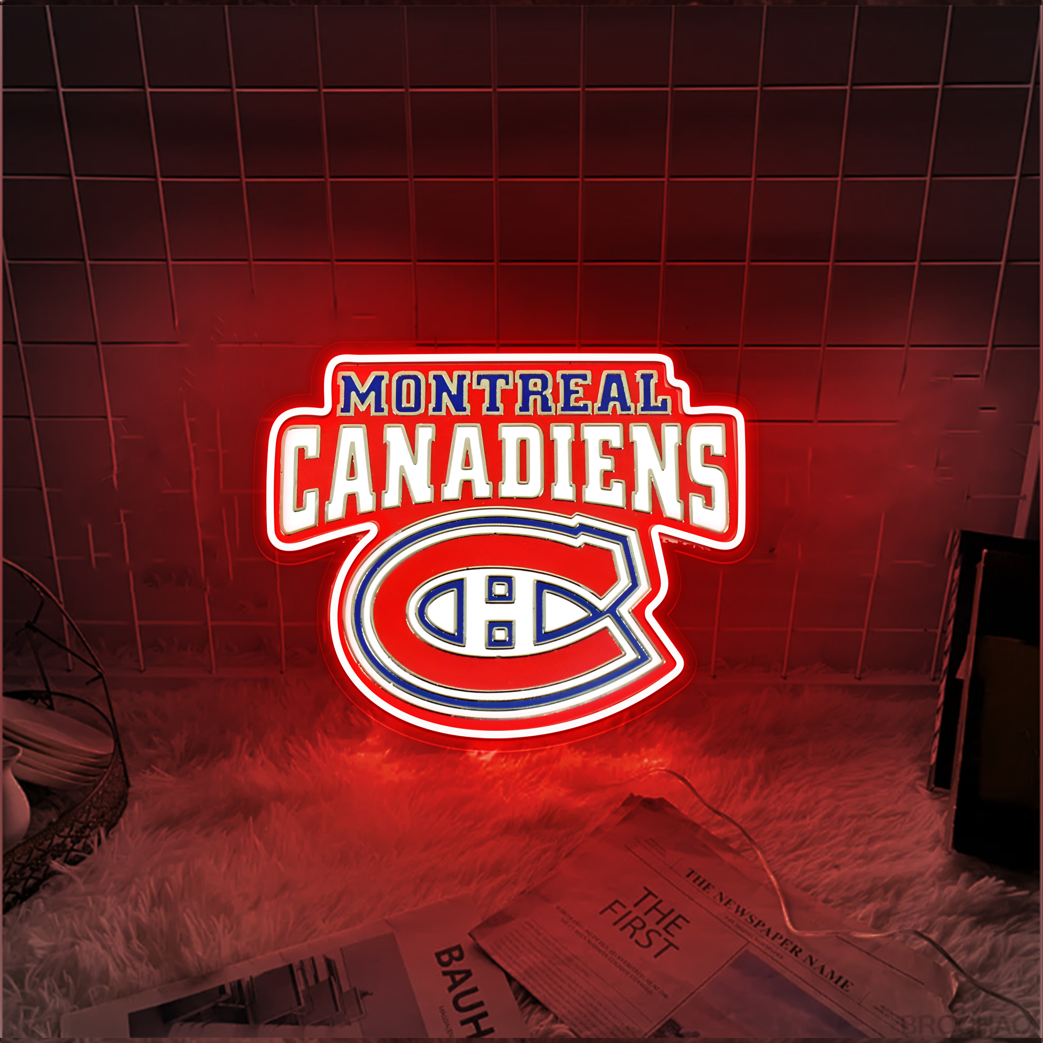 Ice Hockey Montreal Canadiens UV Signs