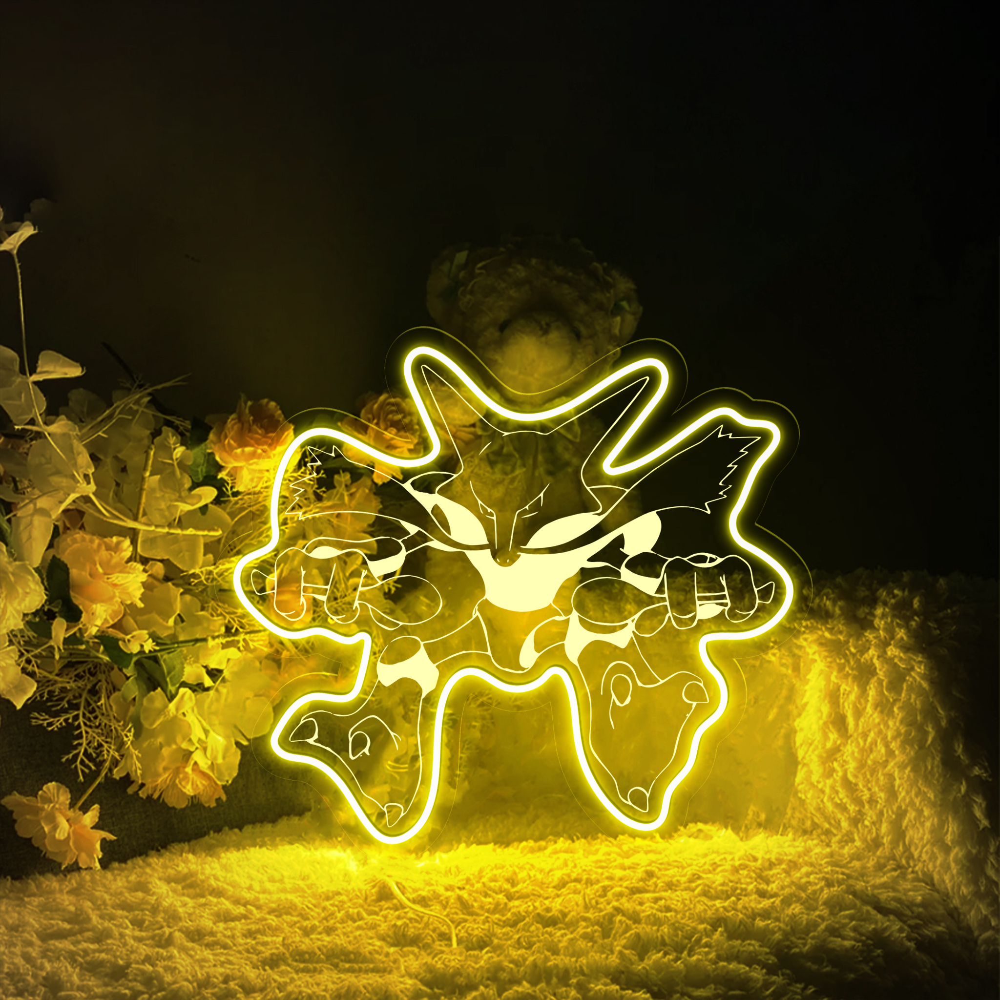 Alakazam Pokemon Laser Signs