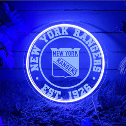 Ice Hockey New York Rangers Laser Signs