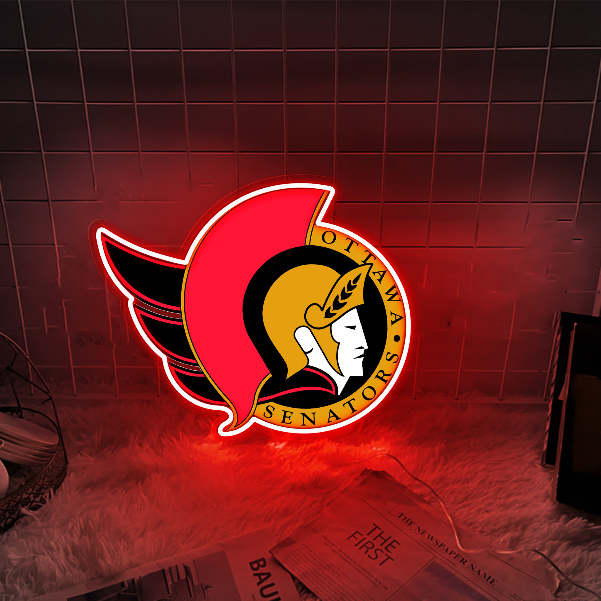 Ice Hockey Ottawa Senators UV Signs