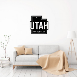 Ice Hockey Utah Hockey Club Metal Sign