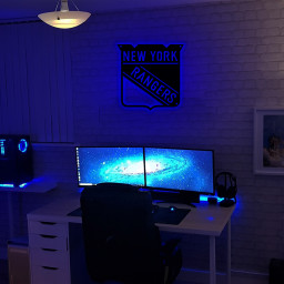 Ice Hockey New York Rangers Metal Sign