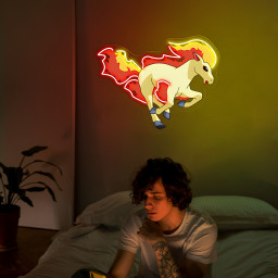 Pokemon Ponyta UV Signs