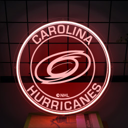 Ice Hockey Carolina Hurricanes Laser Sign