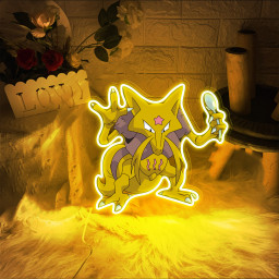Pokemon Kadabra UV Signs