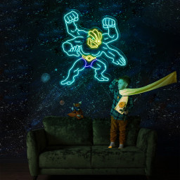 Pokemon Machamp Neon Signs