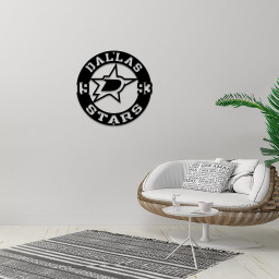Dallas Stars Ice Hockey Metal Sign Wall Decor
