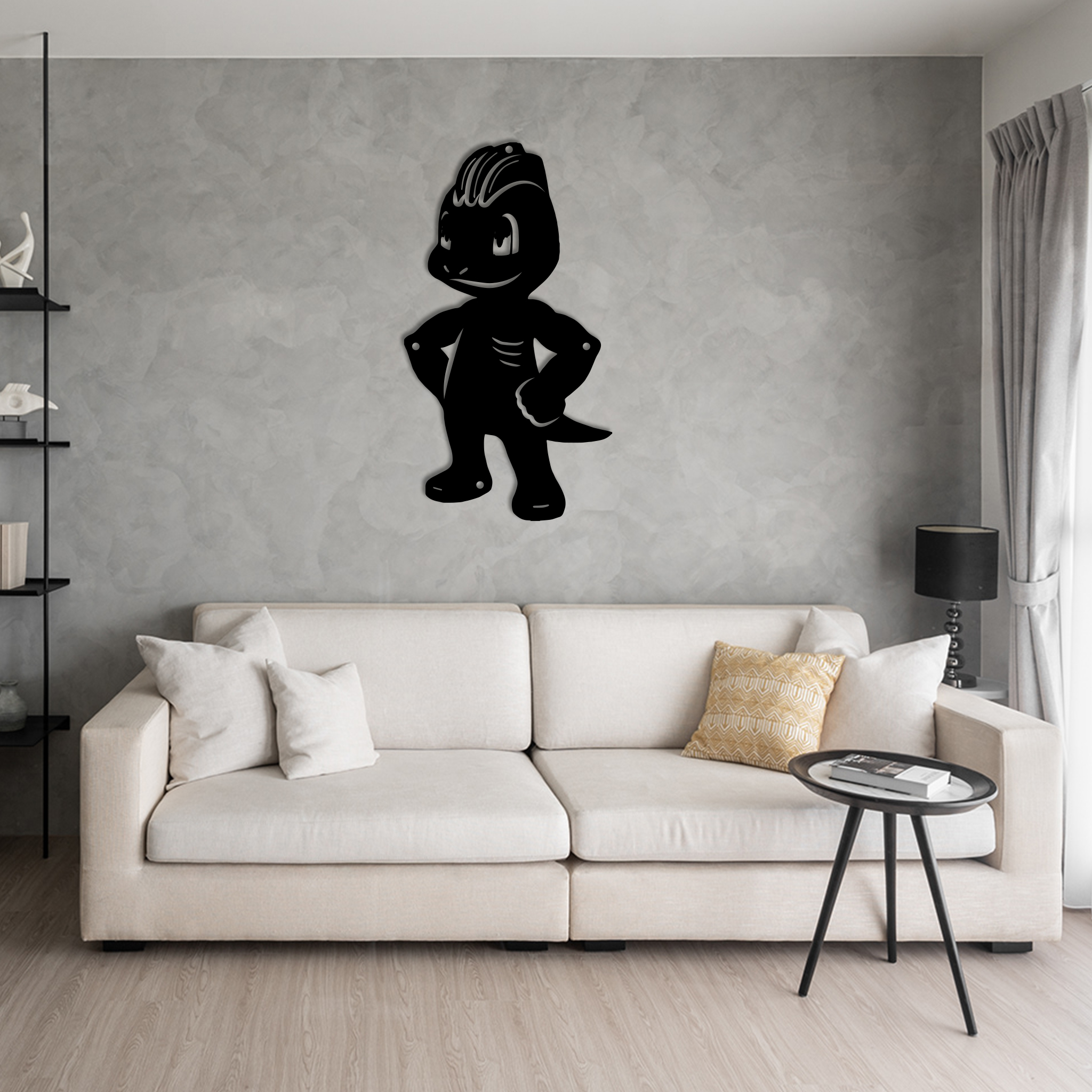 Pokemon Machop Metal Signs