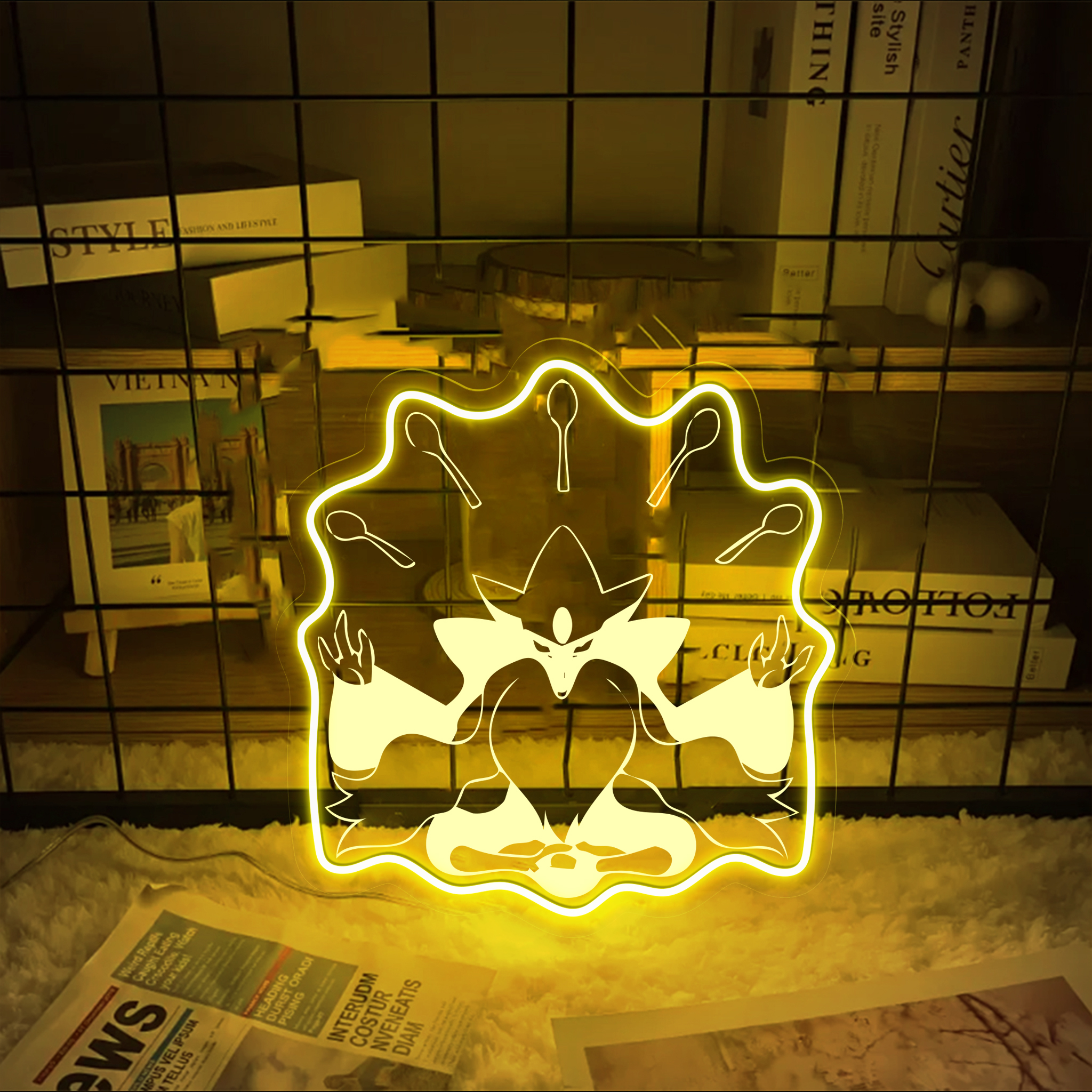 Pokemon Alakazam Laser Signs