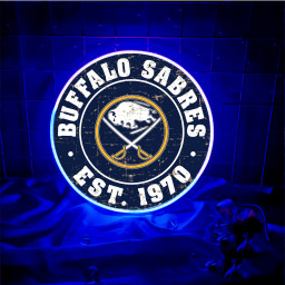 Buffalo Sabres Ice Hockey UV Sign Wall Decor