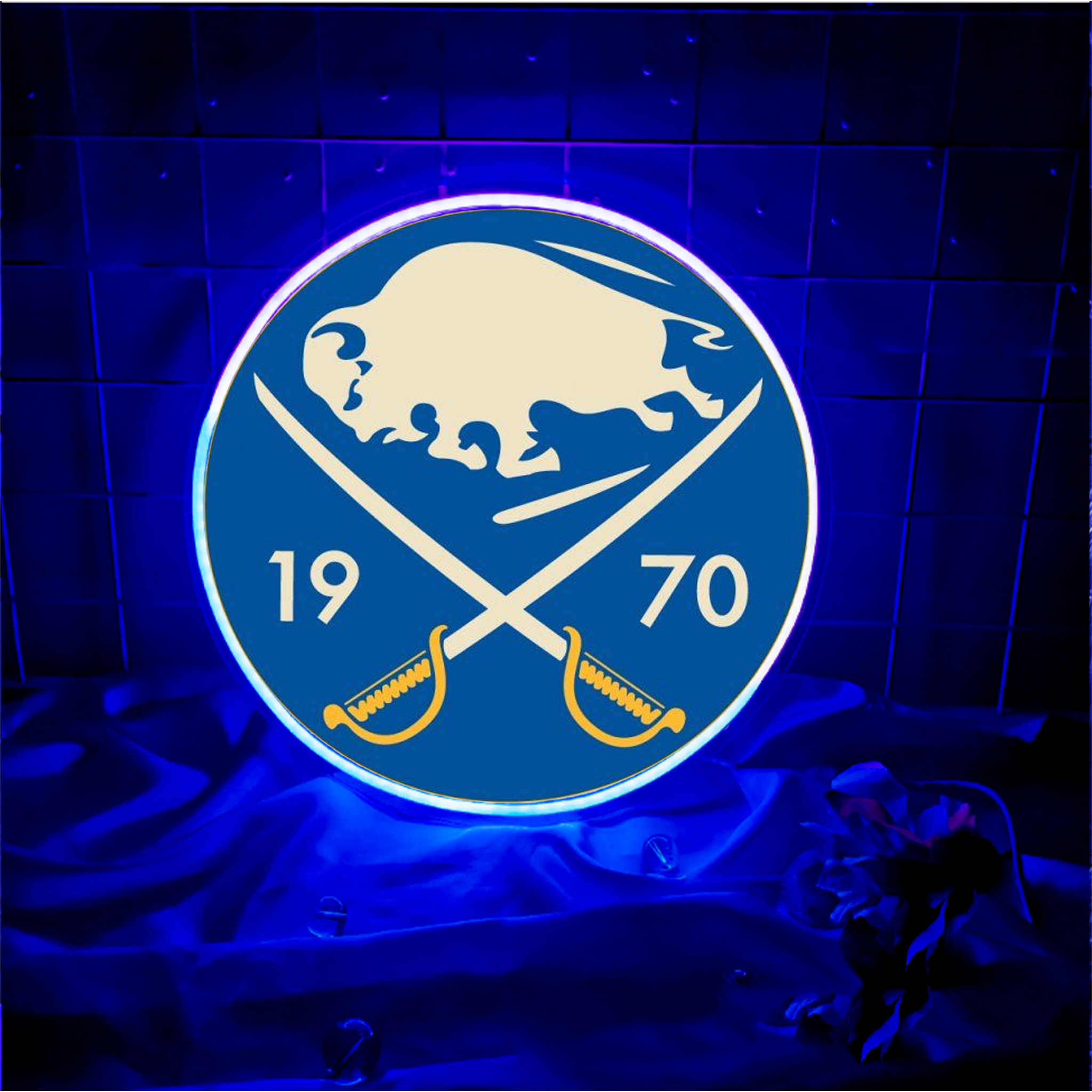 Buffalo Sabres Ice Hockey UV Signs