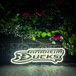 Ice Hockey Anaheim Ducks Laser Signs