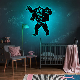 Machamp Pokemon Metal Signs