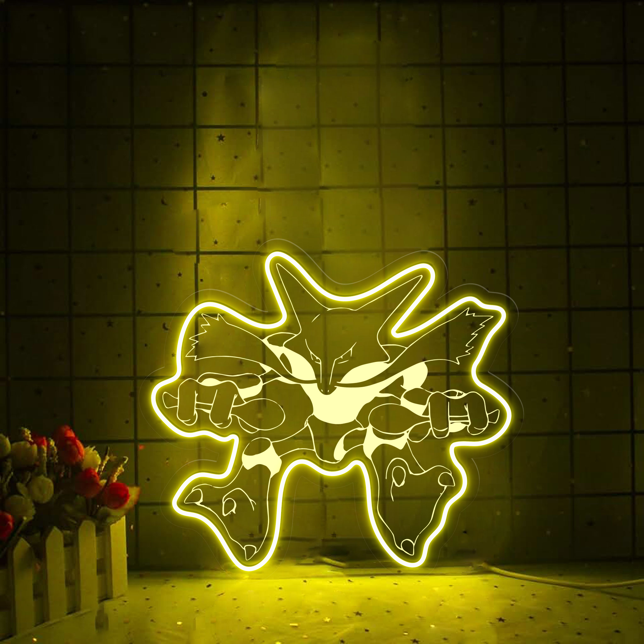 Alakazam Pokemon Laser Signs