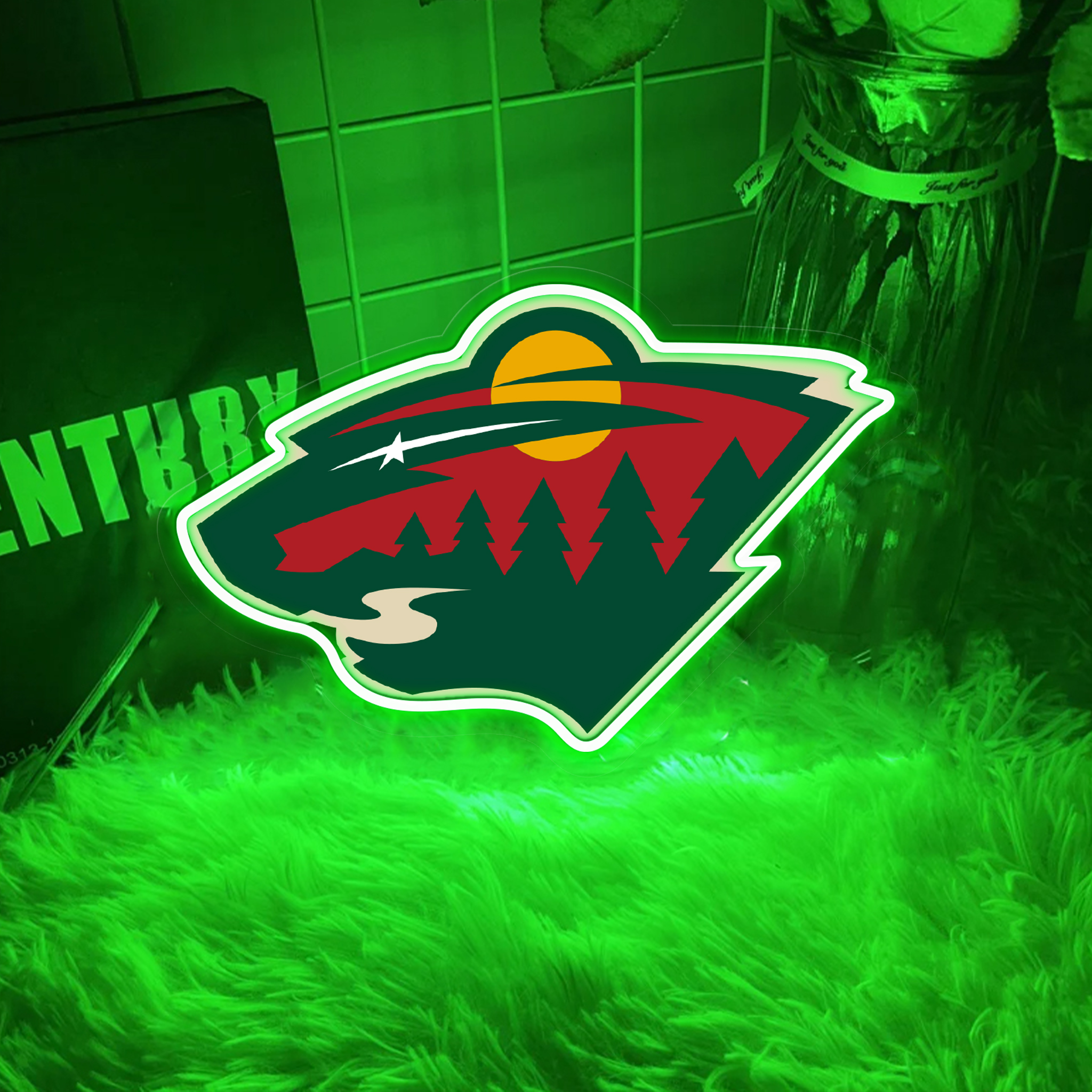 Ice Hockey Minnesota Wild UV Signs