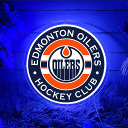 Ice Hockey Edmonton Oilers UV Sign