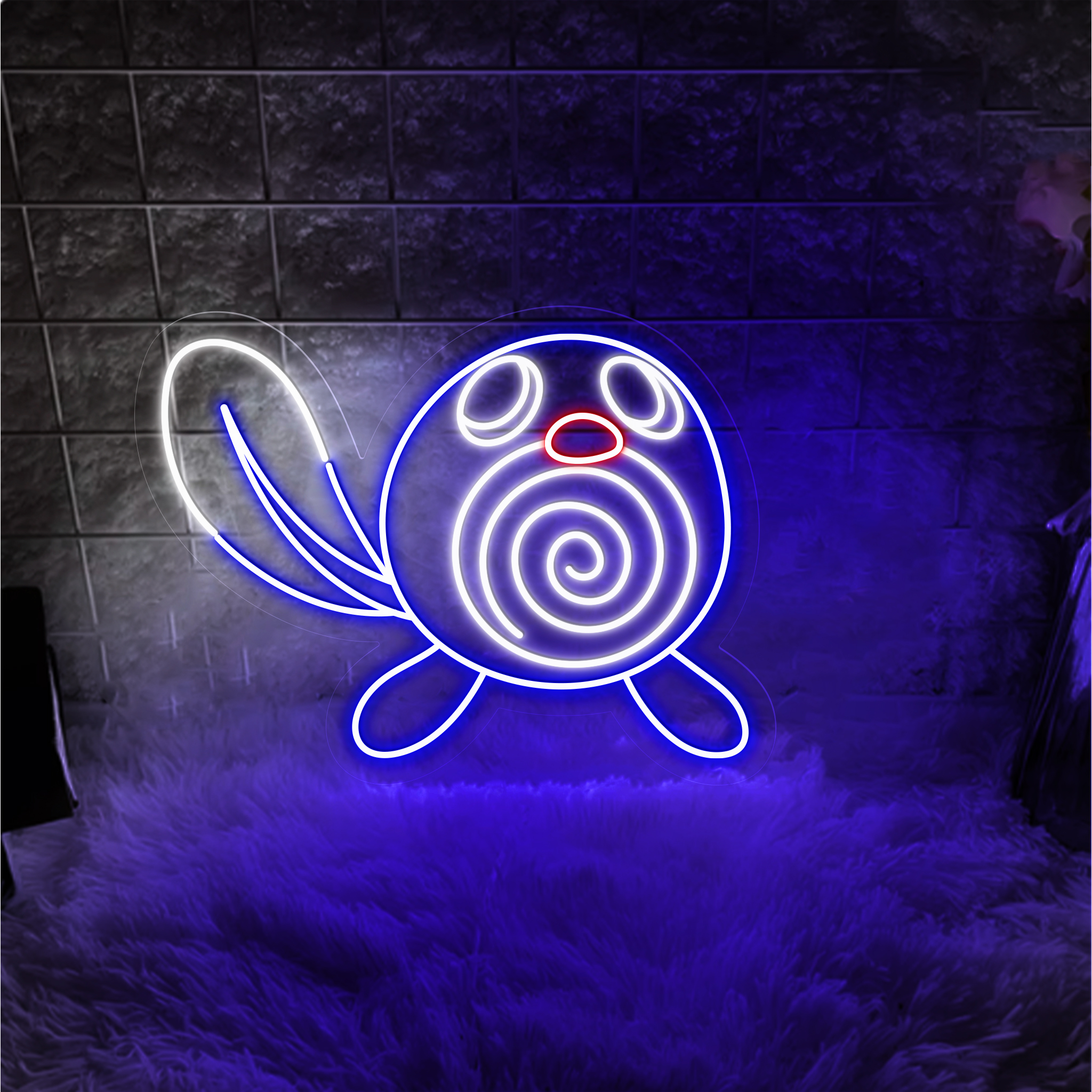Pokemon Poliwag Neon Signs