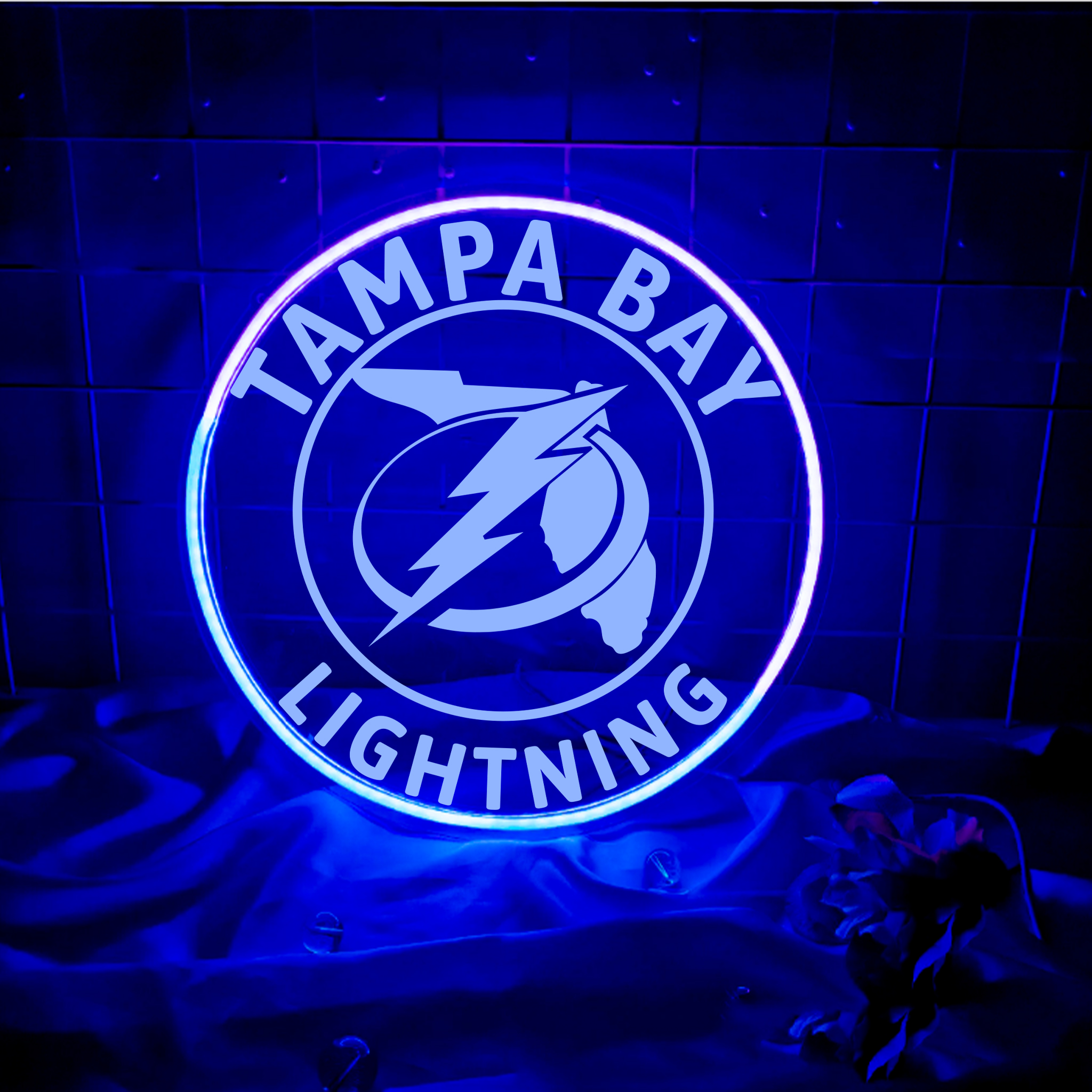 Ice Hockey Tampa Bay Lightning Laser Sign