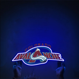 Ice Hockey Colorado Avalanche UV Signs