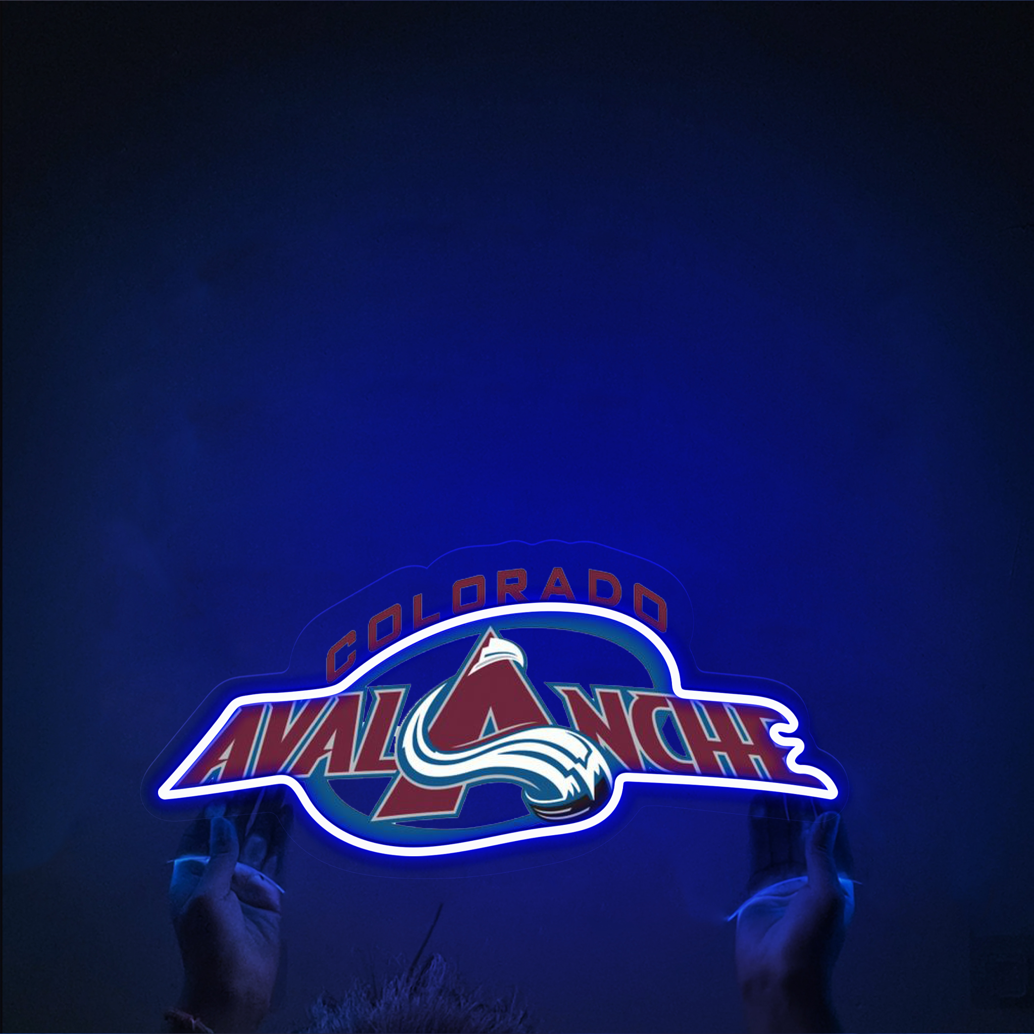 Ice Hockey Colorado Avalanche UV Signs