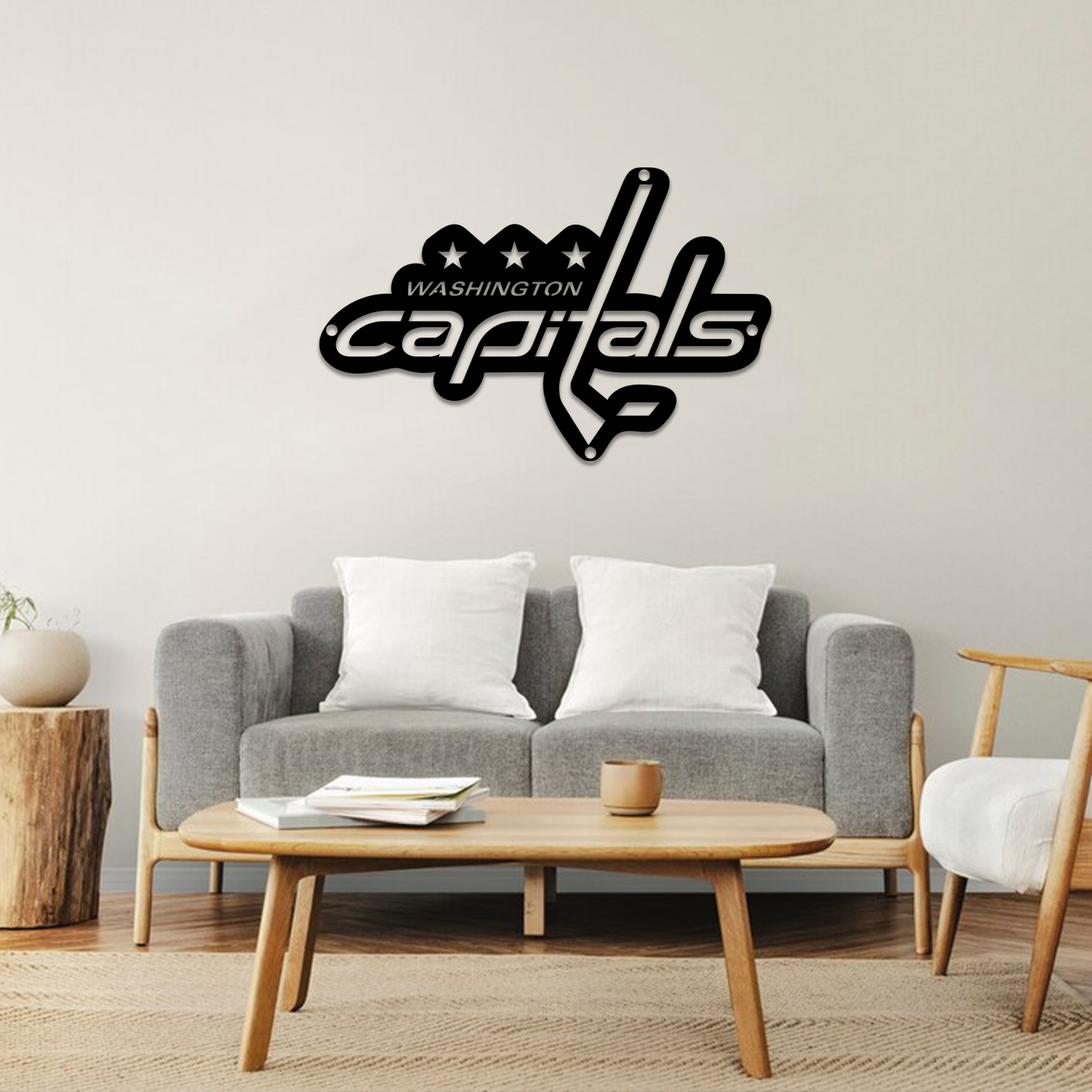 Ice Hockey Washington Capitals Metal Sign