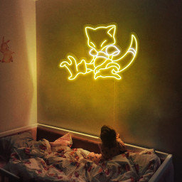 Pokemon Abra Neon Signs