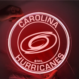 Ice Hockey Carolina Hurricanes Laser Sign