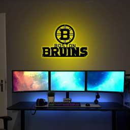 Boston Bruins Ice Hockey Metal Signs