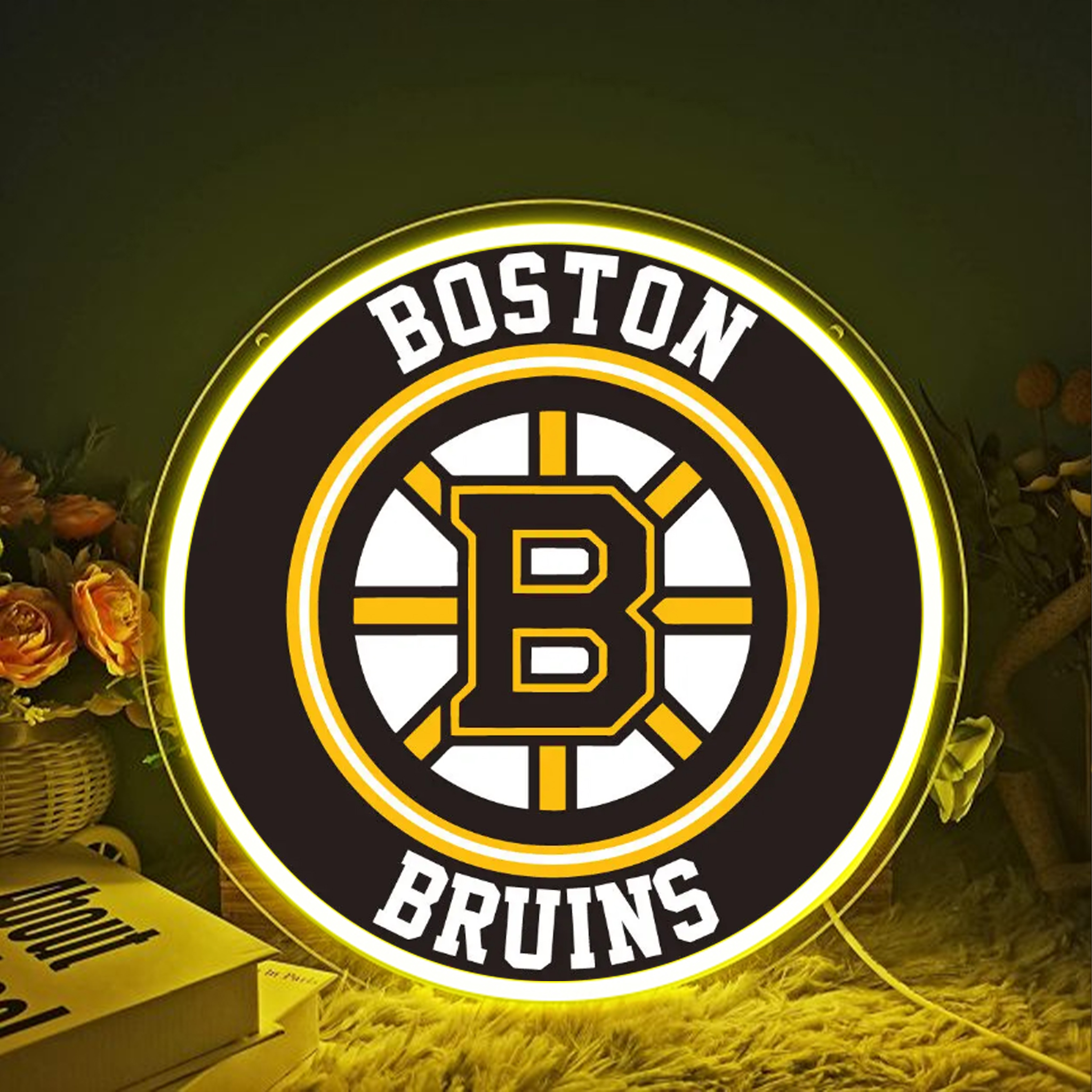 Ice Hockey Boston Bruins UV Signs