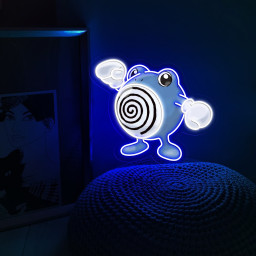 Poliwag Pokemon UV Signs