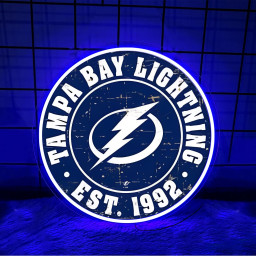 Tampa Bay Lightning Ice Hockey UV Sign