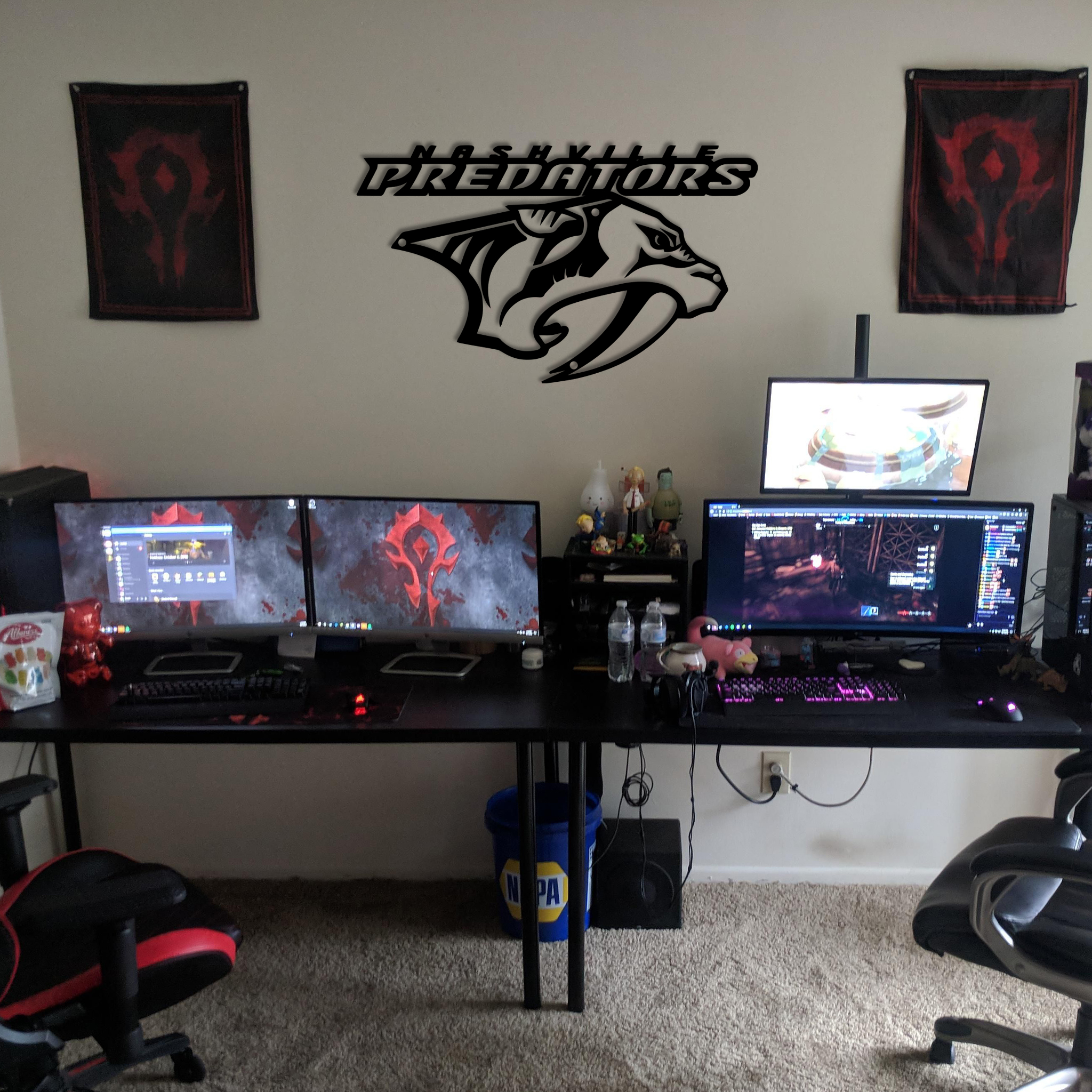 Ice Hockey Nashville Predators Metal Signs