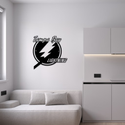 Ice Hockey Tampa Bay Lightning Metal Signs Wall Decor