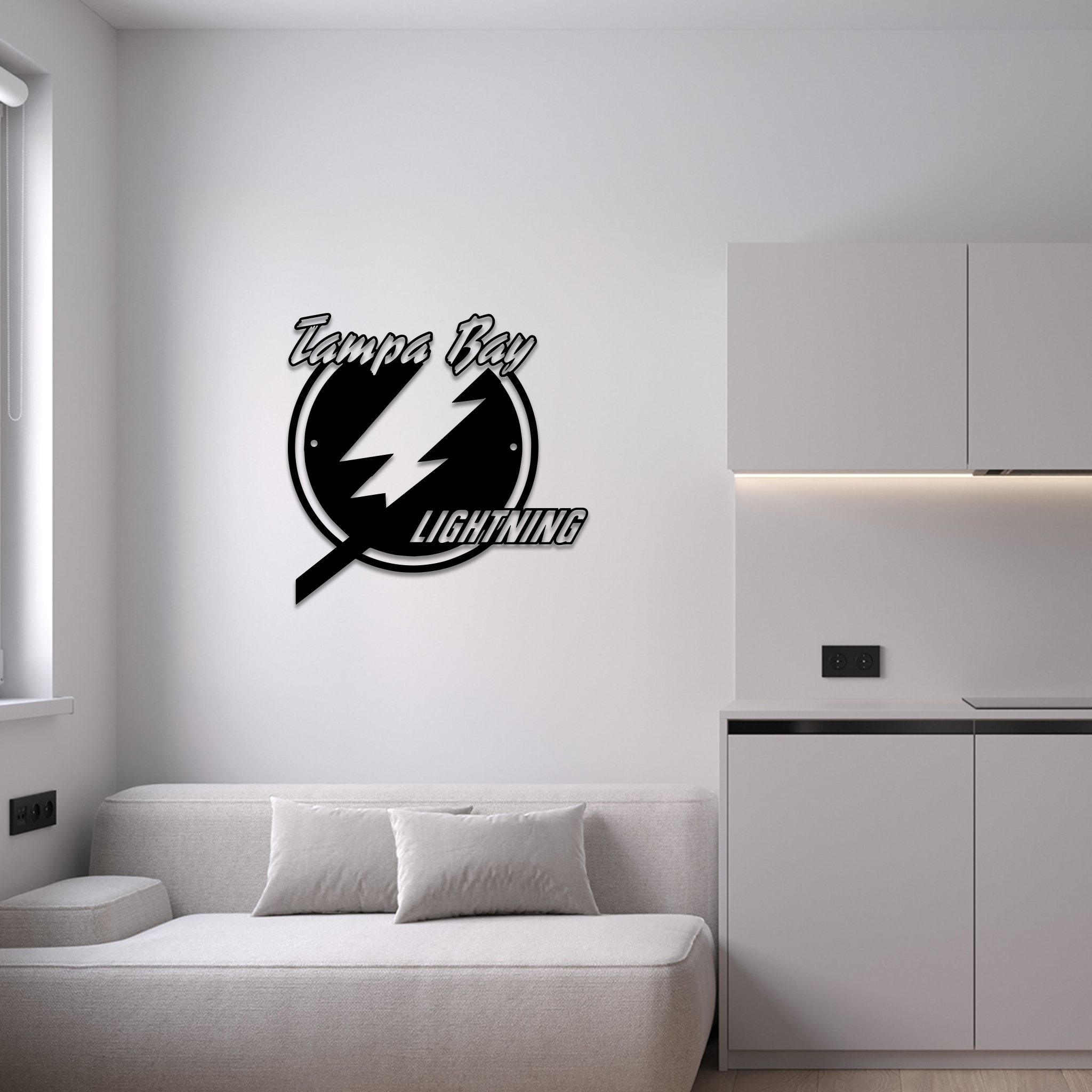 Ice Hockey Tampa Bay Lightning Metal Signs Wall Decor
