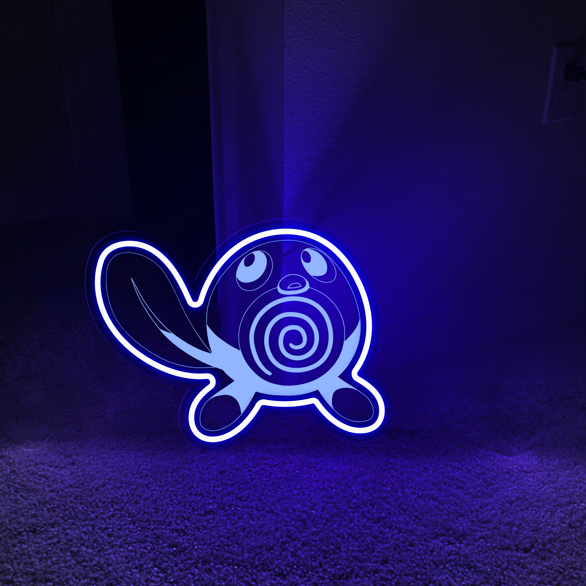 Pokemon Poliwag Laser Signs