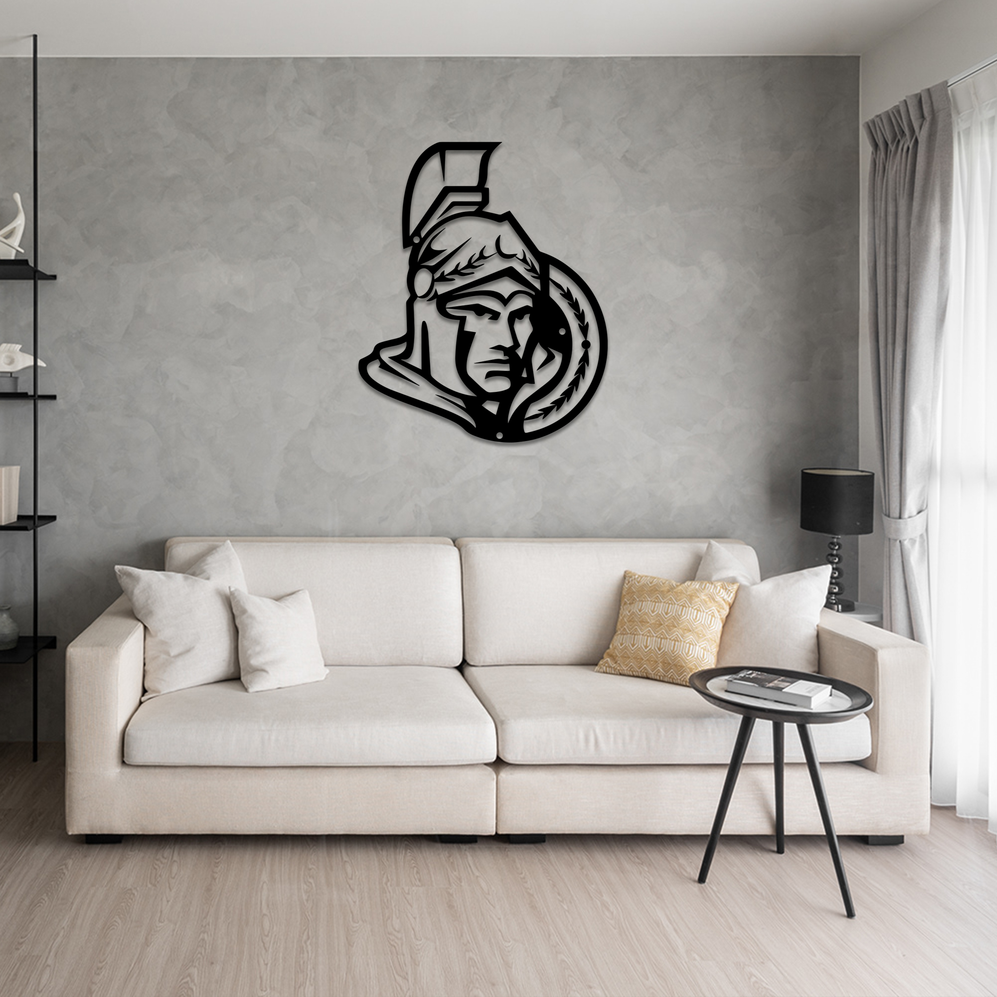 Ottawa Senators Ice Hockey Metal Signs