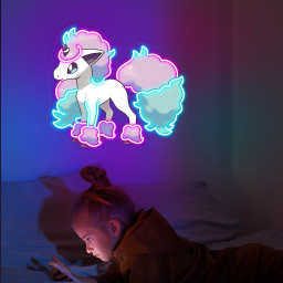 Ponyta Pokemon UV Signs