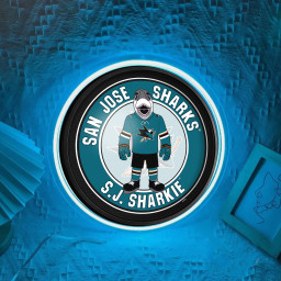 San Jose Sharks Ice Hockey UV Signs Wall Decor