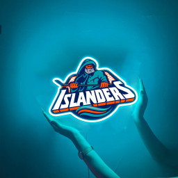 Ice Hockey New York Islanders UV Signs Wall Decor