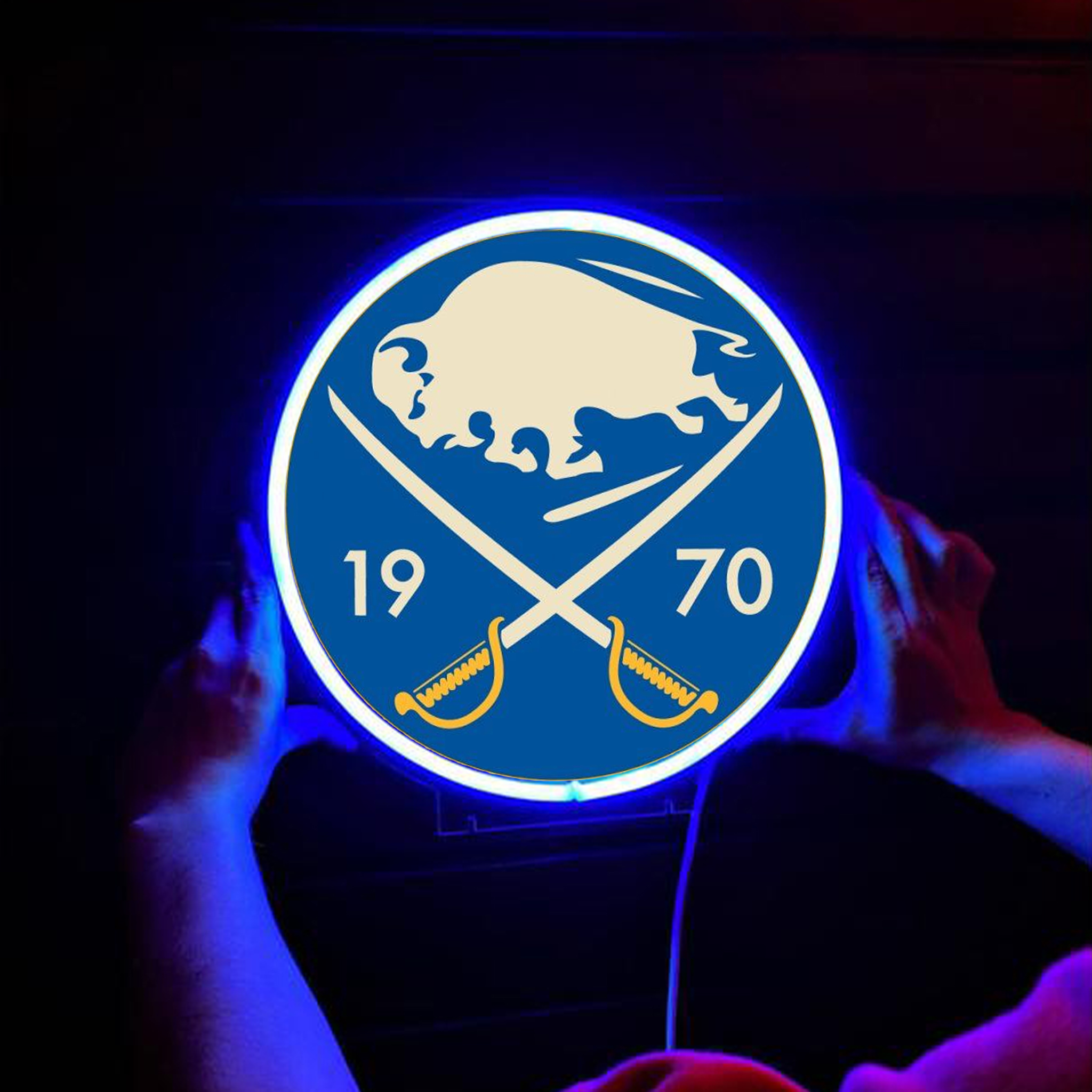 Buffalo Sabres Ice Hockey UV Signs