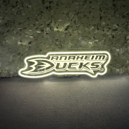Ice Hockey Anaheim Ducks Laser Signs