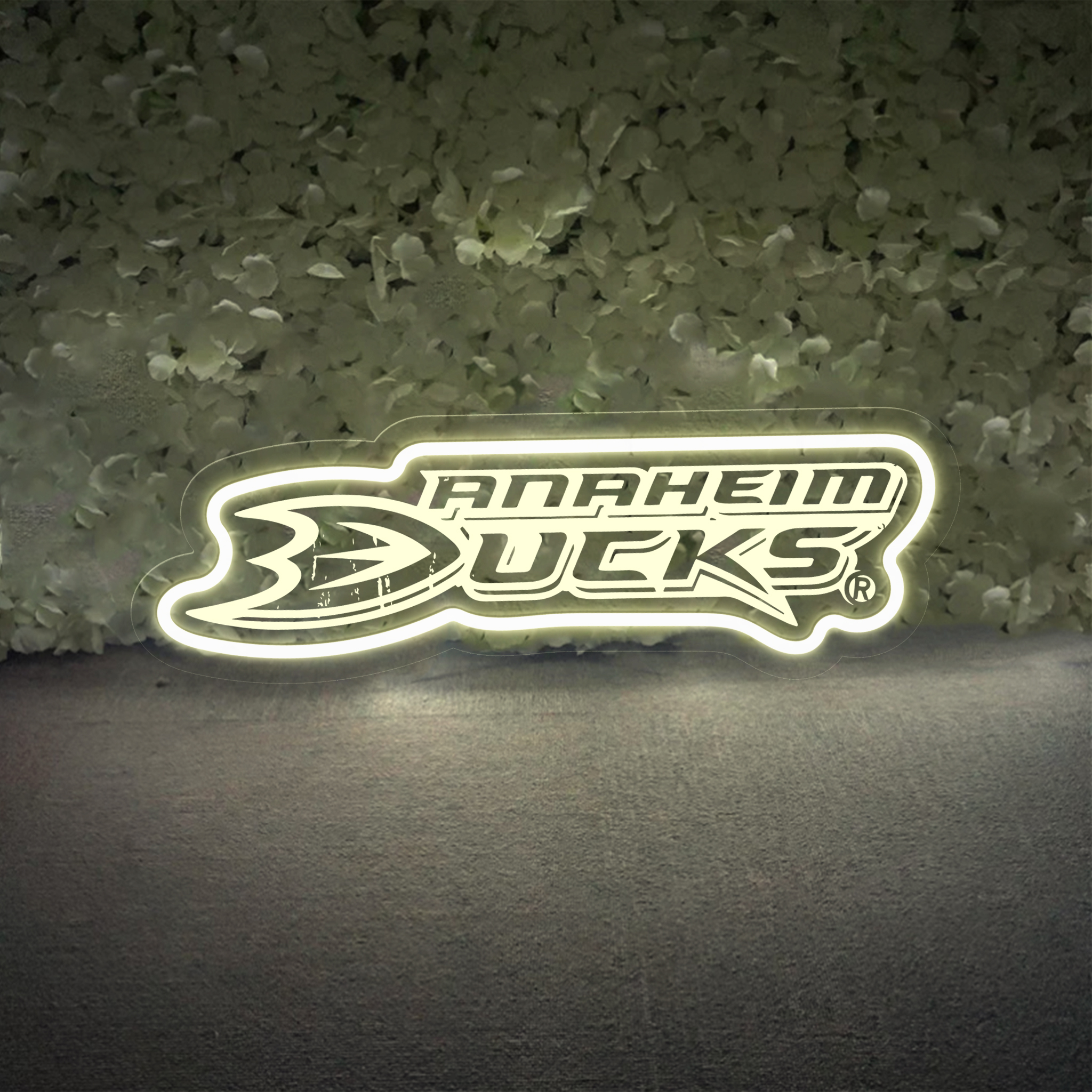 Ice Hockey Anaheim Ducks Laser Signs