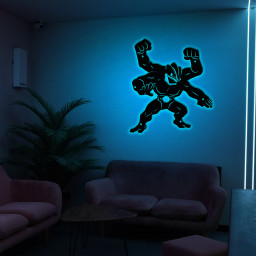 Pokemon Machamp Metal Signs