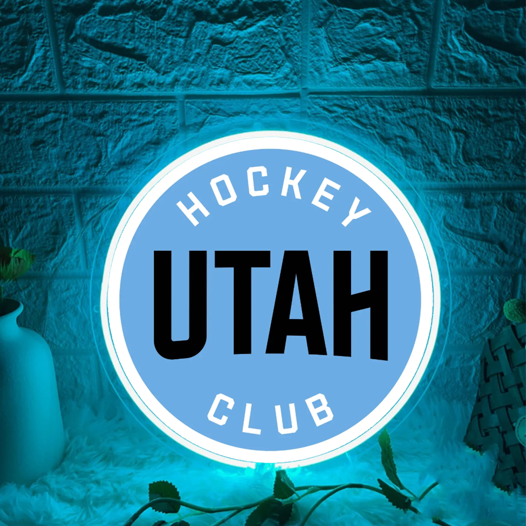Ice Hockey Utah Hockey Club UV Signs